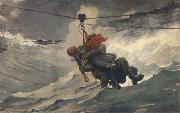 The Life Line (mk44) Winslow Homer